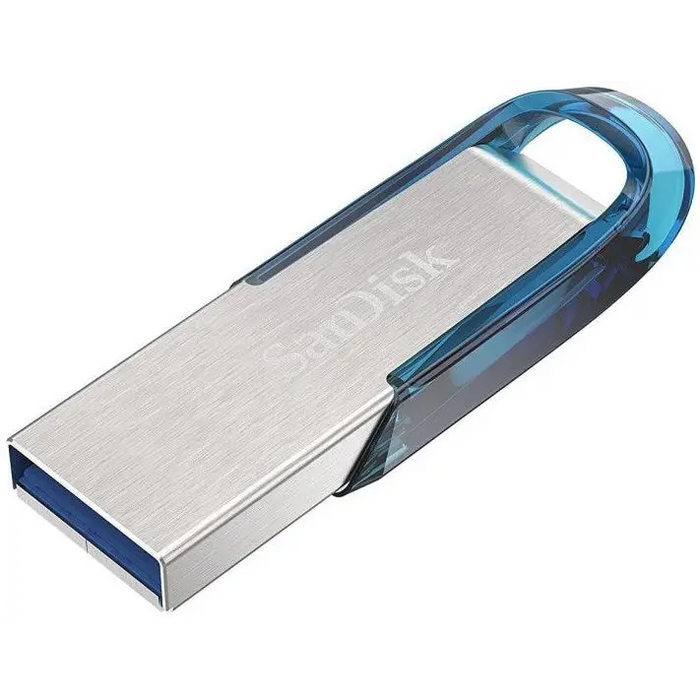 SanDisk Ultra Flair USB flash drive 32 GB USB Type-A 3.2 Gen 1 (3.1 Gen 1) Blue Silver - FlashDrivesPAM-FLD<<<Memory
