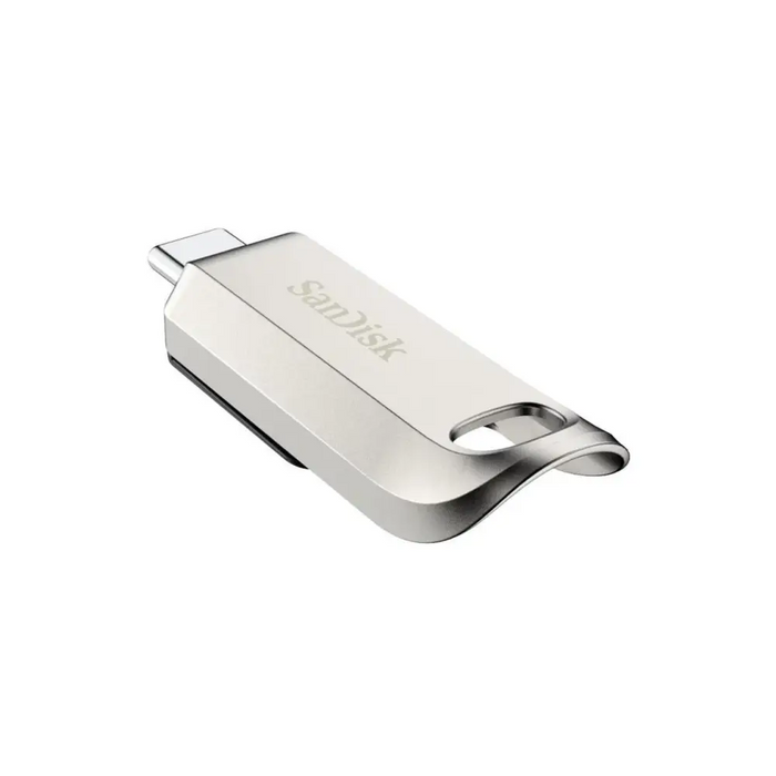 SanDisk Ultra Luxe USB memory stick 128GB USB 3.2 Gen 1 USB-C Silver - USB памети<<<Компютърна