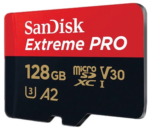 Memory card SANDISK EXTREME PRO microSDXC 128GB 200/90 MB/s UHS-I U3 (SDSQXCD-128G-GN6MA)