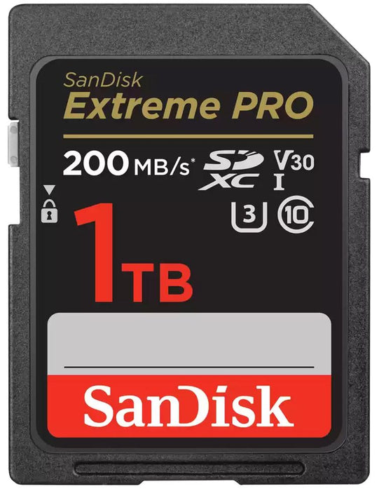 SANDISK Extreme PRO SDHC memory card, 1TB