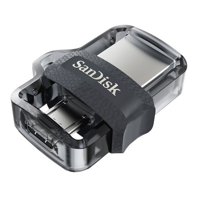 USB flash drive SanDisk Ultra Dual Drive m3.0, 128GB, OTG, Black
