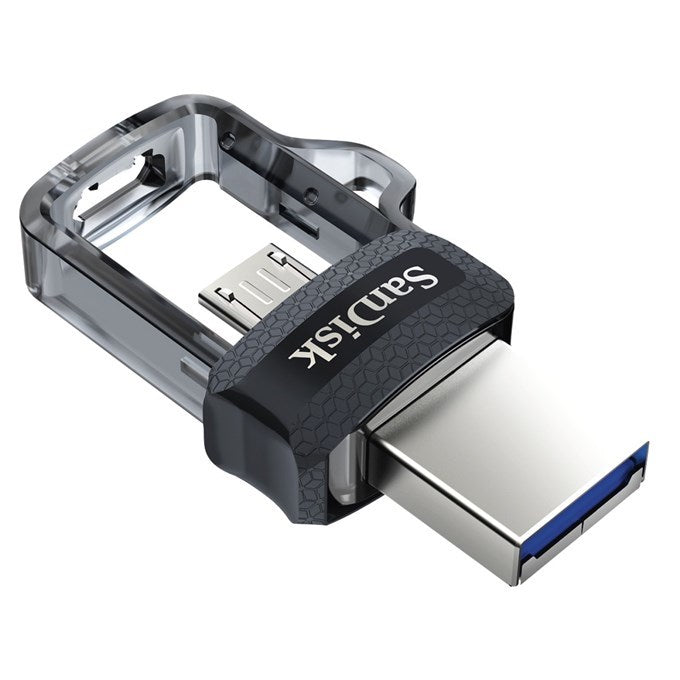 USB flash drive SanDisk Ultra Dual Drive m3.0, 128GB, OTG, Black