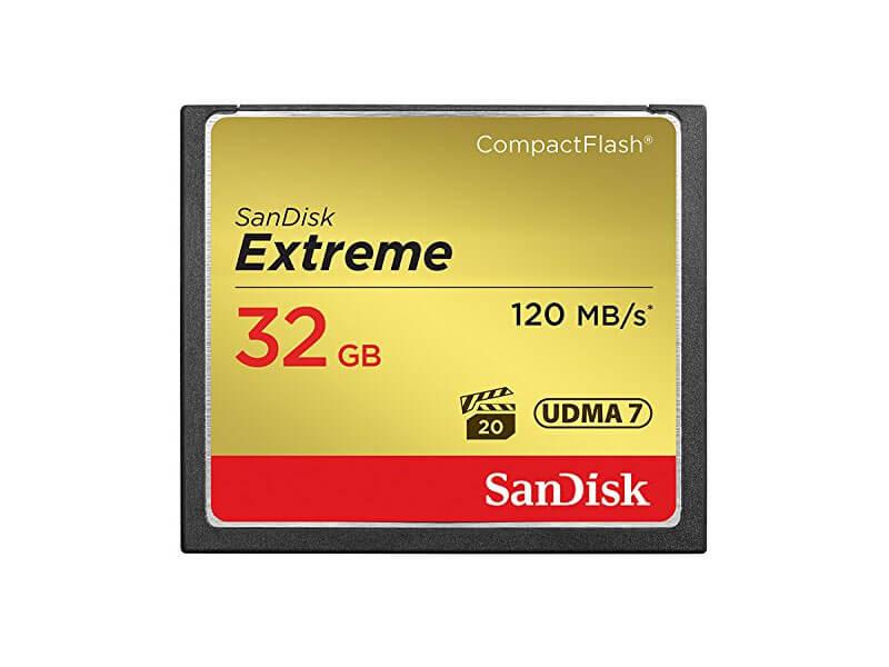 Memory card SANDISK Extreme® CompactFlash® Memory Card 32Gb