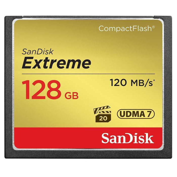 Memory card SANDISK Extreme® CompactFlash® Memory Card 128Gb