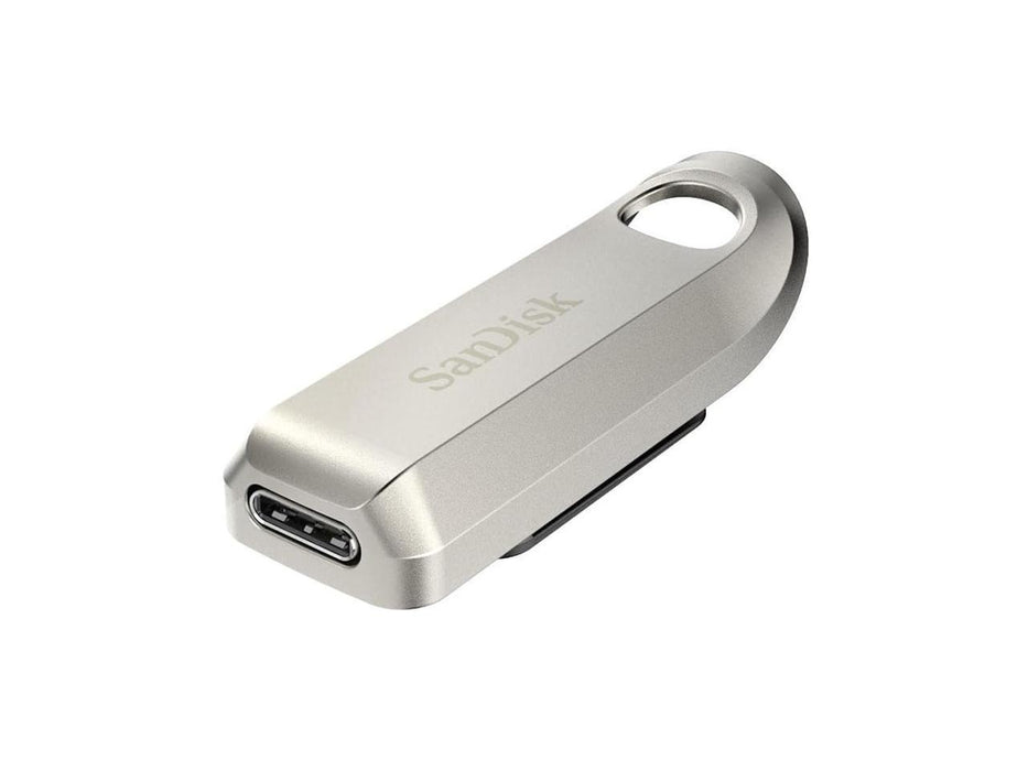 USB memory stick SanDisk Ultra Luxe, 64GB, USB 3.2 Gen 1, USB-C, Silver