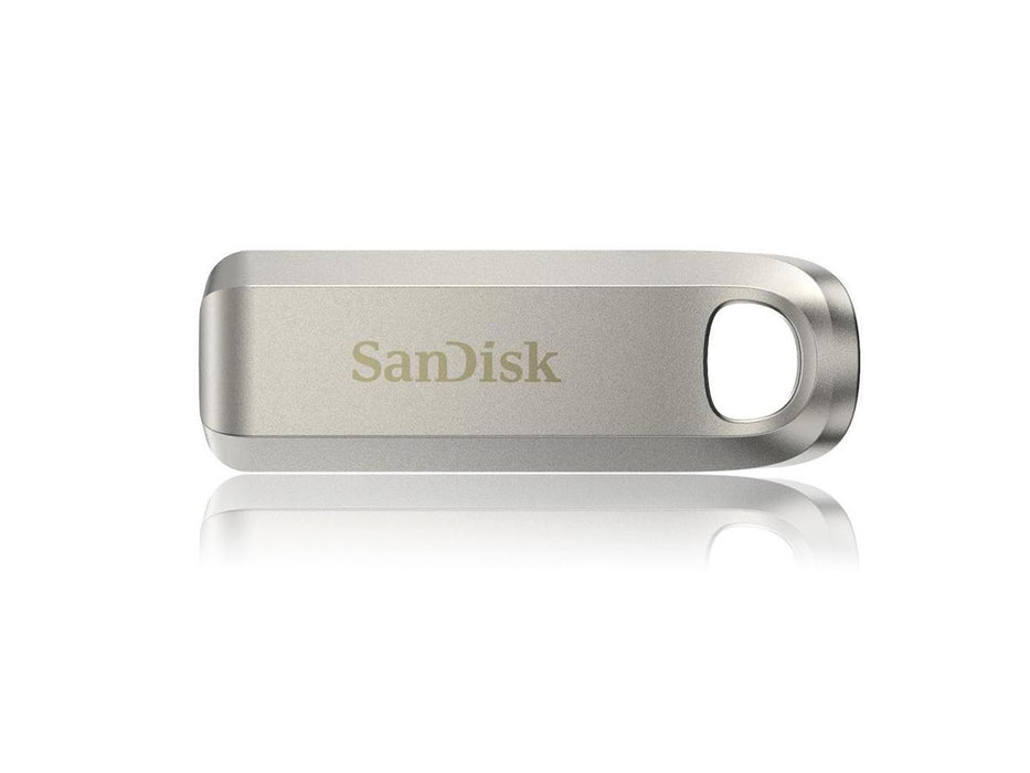 USB memory stick SanDisk Ultra Luxe, 256GB, USB 3.2 Gen 1, USB-C, Silver