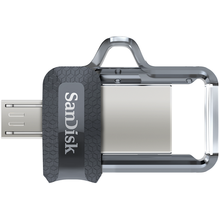 USB flash drive SanDisk Ultra Dual Drive m3.0, 128GB, OTG, Black