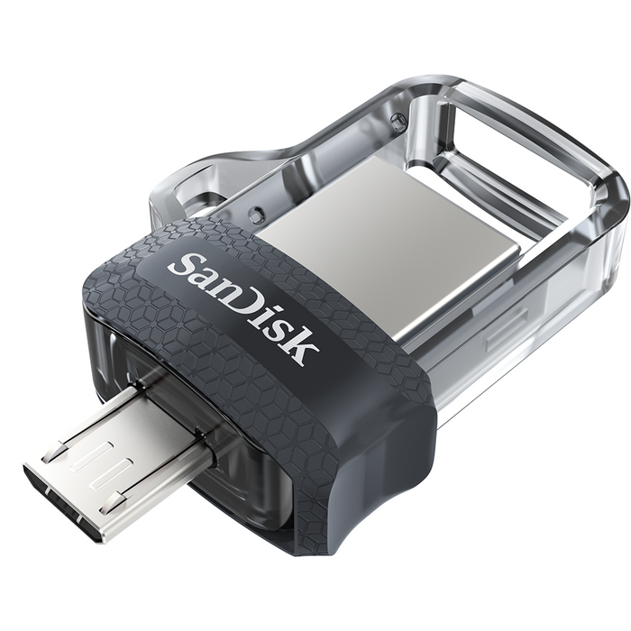 USB flash drive SanDisk Ultra Dual Drive m3.0, 128GB, OTG, Black