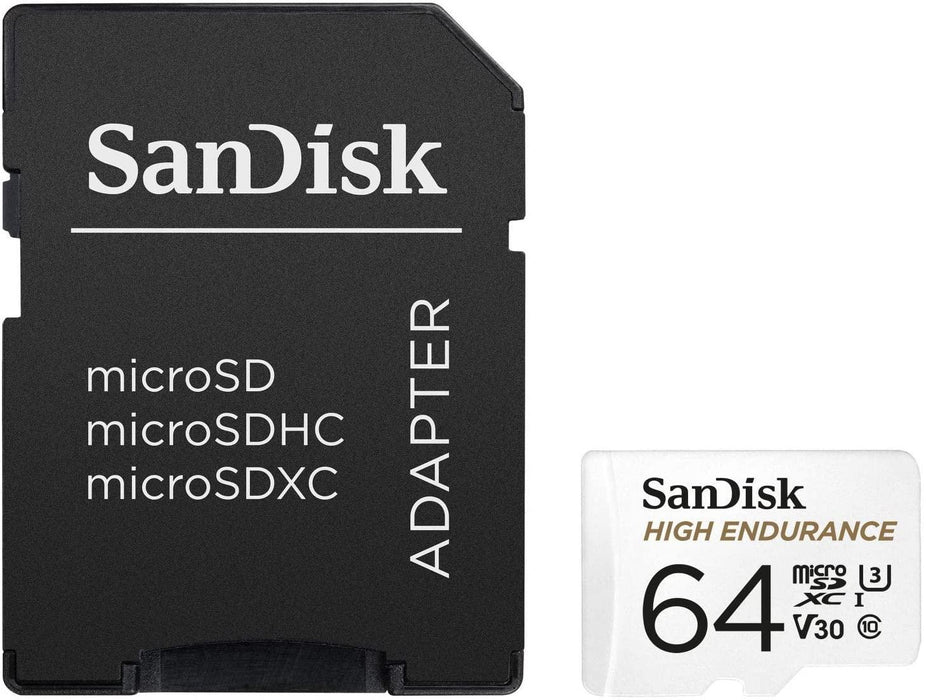 Memory card SANDISK micro SDXC UHS-I, U3, SD Adapter, 64GB