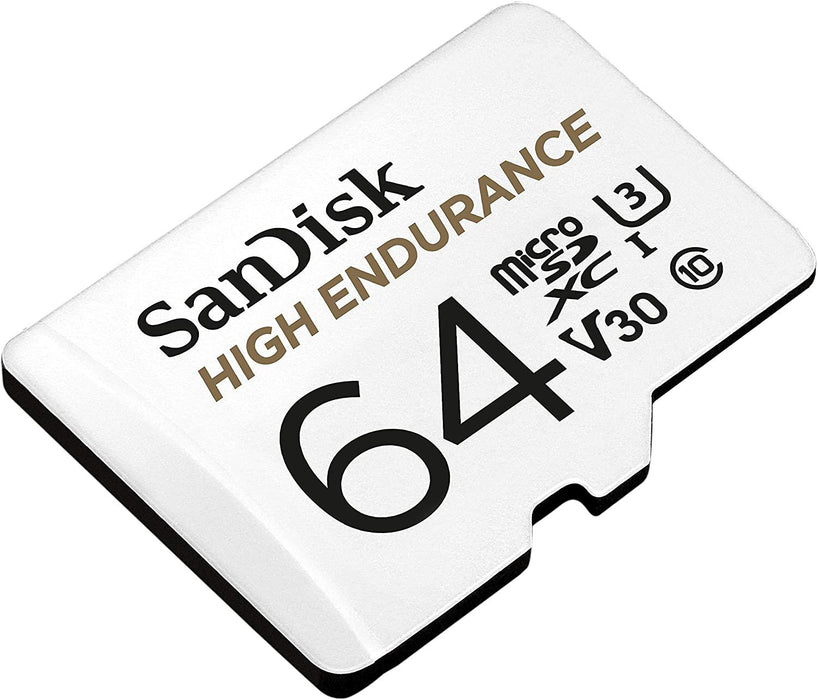 Memory card SANDISK micro SDXC UHS-I, U3, SD Adapter, 64GB