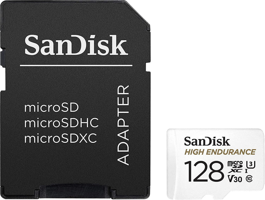 Memory card SANDISK micro SDXC UHS-I, U3, SD Adapter, 128GB