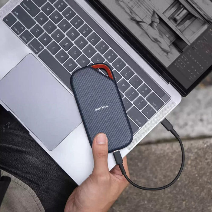 SanDisk External Portable SSD Hard Drive 4TB Extreme PRO USB4, USB3.2, 3800 MB/s read, 3700MB/s write