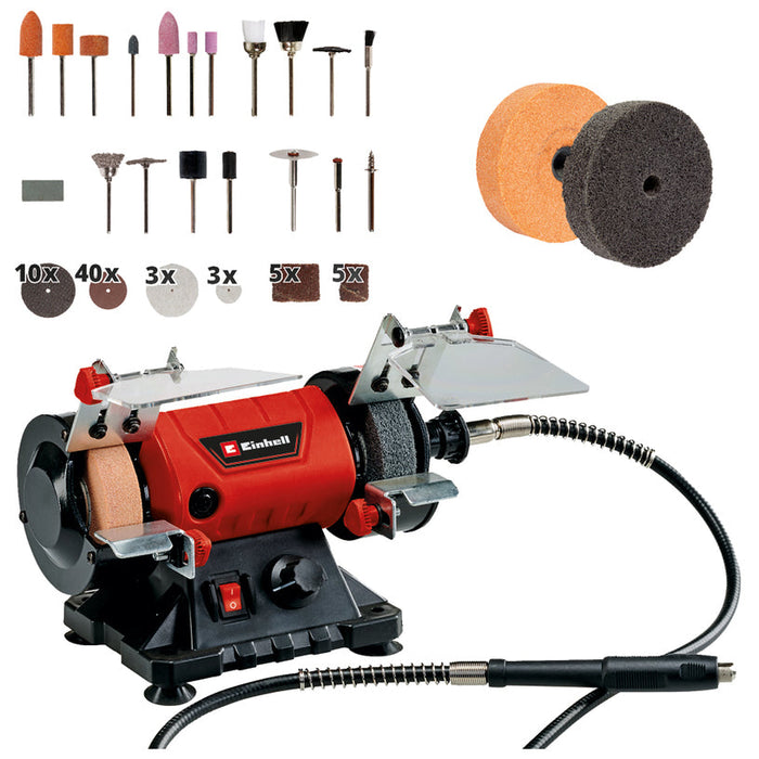 SANDPAPER EINHELL TC-XG 75 KIT - Шмиргели<<<Шлайф машини<<<Инструменти и железария<<<Praktiker