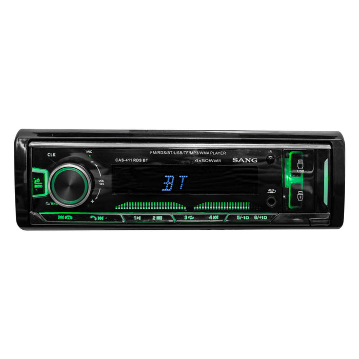 Car Receiver SANG CAS-411BT BLUETOOTH, 4 X 45 W, USB