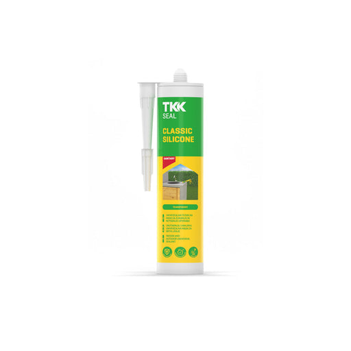 SANITARY SILICONE TKK CLASSIC TRANSPARENT - Силикони и акрили<<<Лепила за плочки фуги силикони и