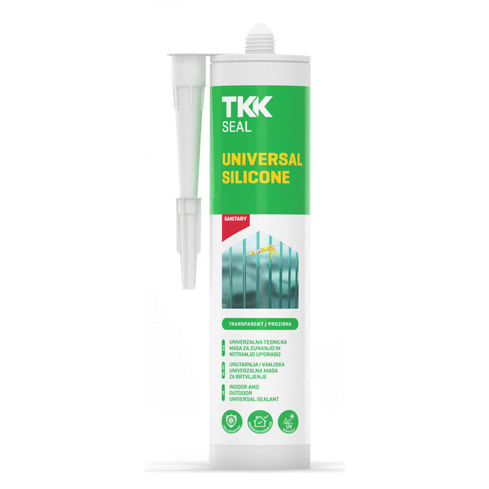 SANITARY SILICONE TKK SEAL WHITE - Силикони и акрили<<<Лепила за плочки фуги силикони и