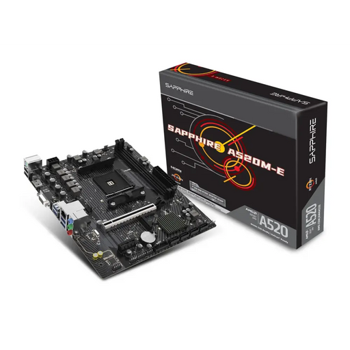 SAPPHIRE A520M-E motherboard - Motherboards Socket-AM4PLY-AM4<<<MotherboardsPLY<<<ActionPL