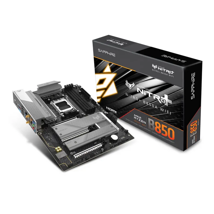 Sapphire NITRO+ B850A WIFI 7 AMD B850 Socket AM5 micro ATX - Motherboards Socket-AM5PLY-AM5<<<MotherboardsPLY<<<ActionPL