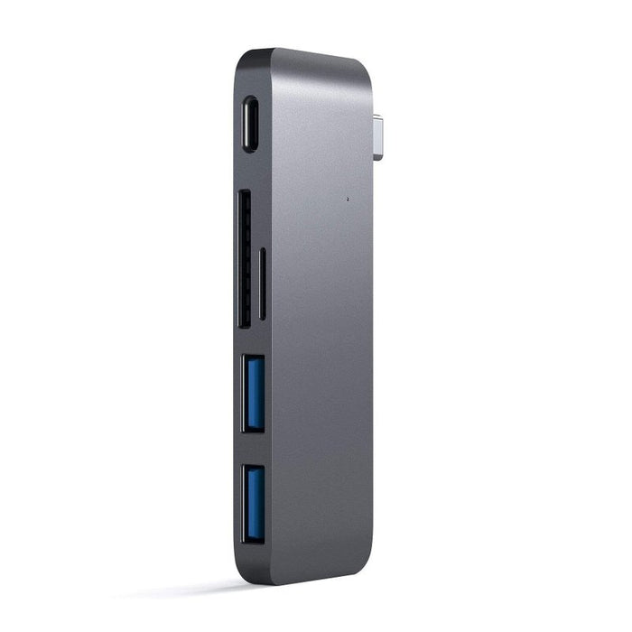 HUB USB Satechi Aluminum Type-C (3x USB 3.0, MicroSD) ST-TCUPM