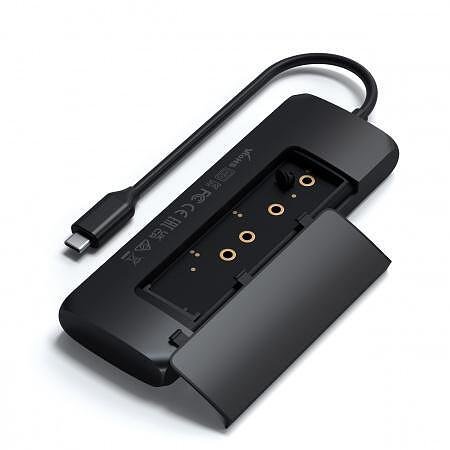 HUB USB Satechi Type-C (SSD, HDMI 4K, 2xUSB-A) ST-UCHSEK