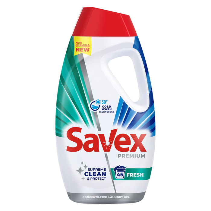 WASHING GEL 1.8 L 45 WASHES FRESH SAVEX