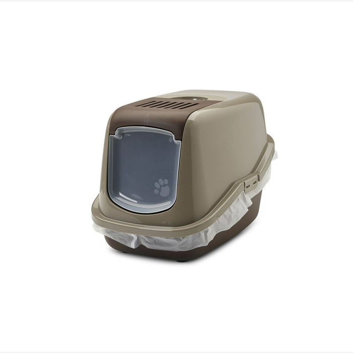 Cat Litter Box Savic Nestor Grey Bronze Plastic