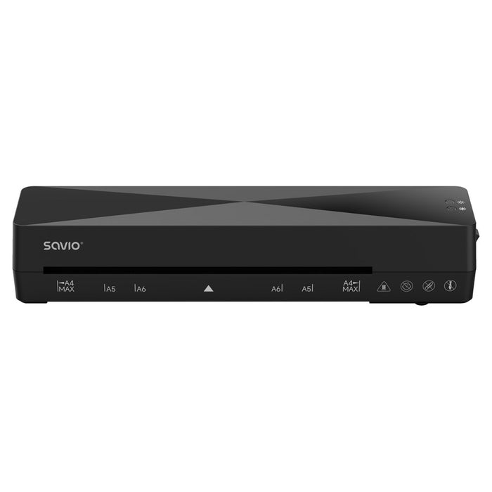 Savio LR-01/B laminator Cold/hot laminator 320 mm/min Black