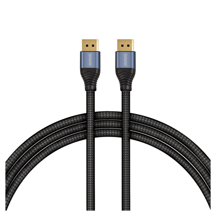 Savio CL-210 DisplayPort cable 2 m Black