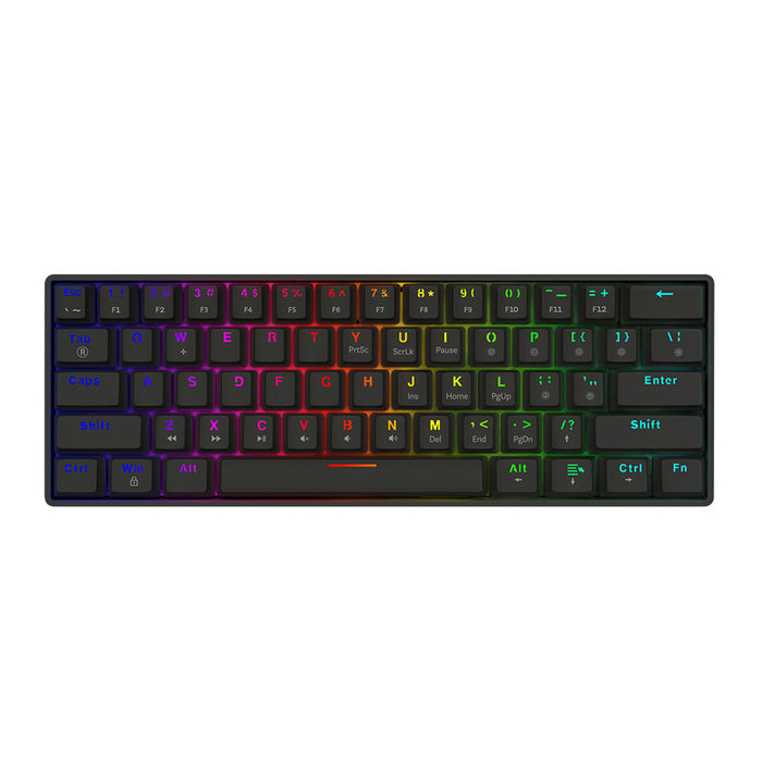 Keyboard Savio BLACKOUT X2 RED Black Qwerty US