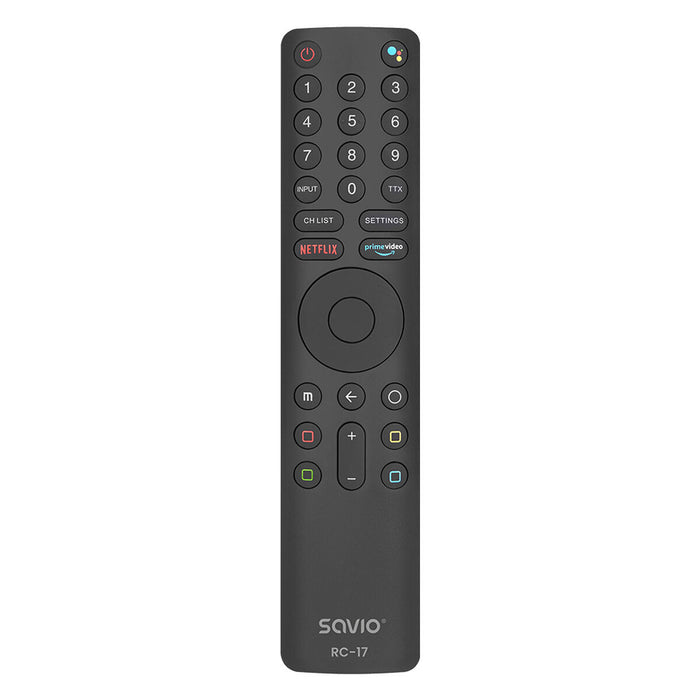 Universal Remote Control Savio RC-17 Black
