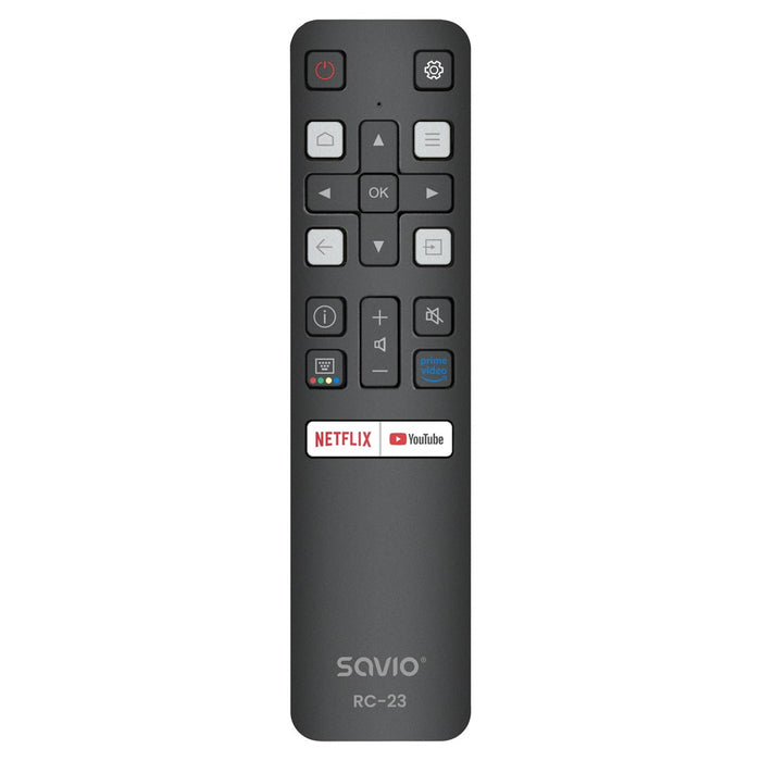 SAVIO RC-23 Universal / Replacement Remote Control for TCL TV