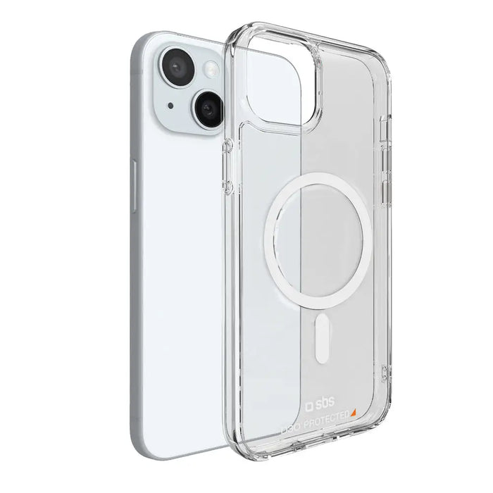 SBS D3O MagSafe iPhone 15 Case - Clear - Cell phone cases and covers<<<HurtelXML