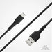 SBS LTHL200 USB-A - Micro-USB Cable 1m - Black - Cell phone cables<<<HurtelXML