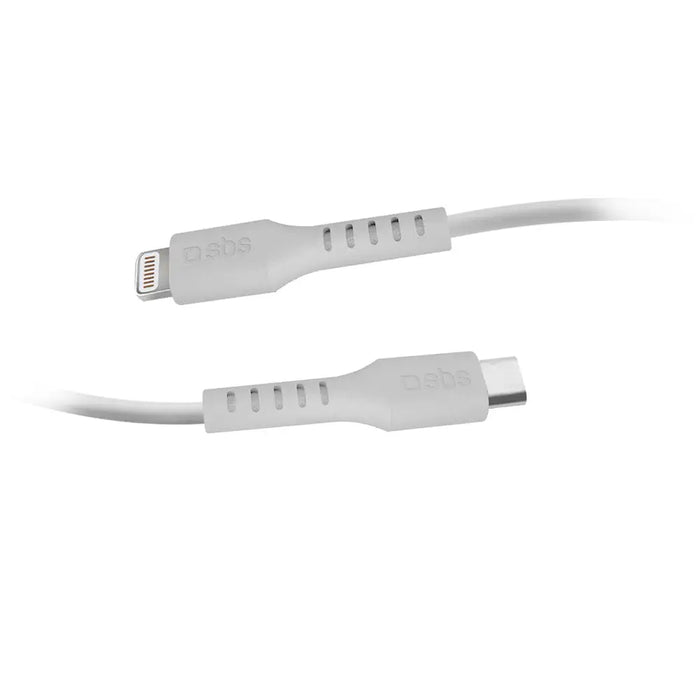 SBS TECABLELIGTC1W USB-C - Lightning Cable MFi Certified 1m - White - Cell phone cables<<<HurtelXML&&&Аксесоари за