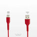 SBS TECABLEMICROC15R USB-A - USB-C Cable 1.5m - Red - Cell phone cables<<<HurtelXML