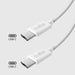 SBS TECABLETISSUETCCG USB-C - USB-C 1.5m 60W braided cable - gray - Cell phone cables<<<HurtelXML&&&Аксесоари за