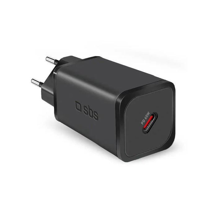 SBS TETRGAN1C65W 65W GaN Power Delivery Charger - Black - Cell phone USB charger<<<HurtelXML