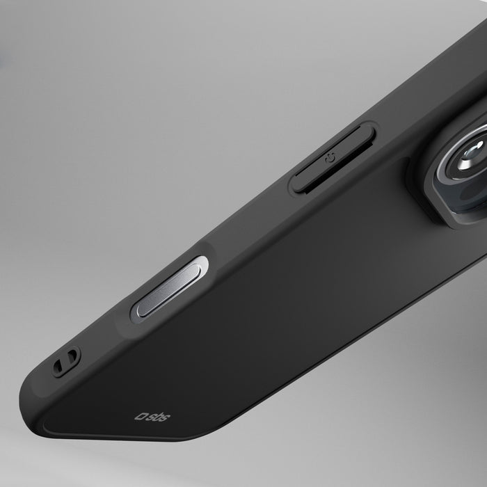 SBS Full Active D3O Case for iPhone 16 Pro Max - Black