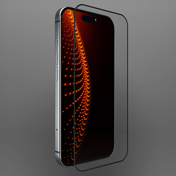 SBS Tempered Glass D3O with frame for iPhone 16 / iPhone 15