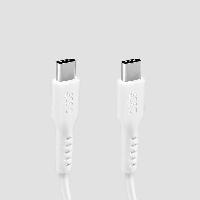 SBS TECABLETCC10W USB-C Cable - USB-C Power Delivery 25W 1 m - white