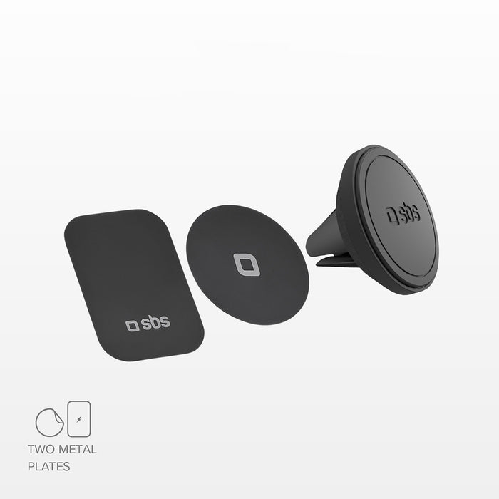 SBS TESUPMAGMCLIP smartphone holder magnetic, for air vent - black