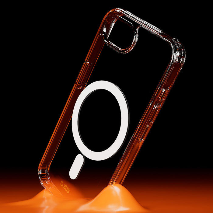 SBS Extreme Mag D3O MagSafe Case for iPhone 16e/17e - Transparent