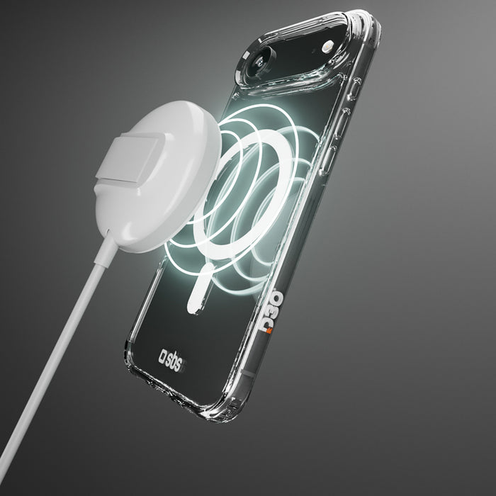 SBS Extreme Mag Case with D3O Technology for iPhone 17 Air - Transparent