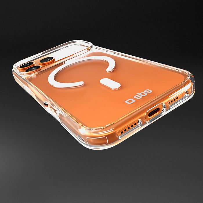 SBS Extreme Mag Case with D3O Technology for iPhone 17 Pro - Transparent