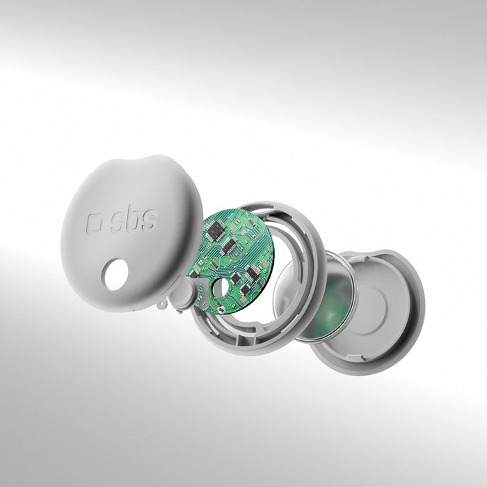 SBS universal locator Track My Dual - white