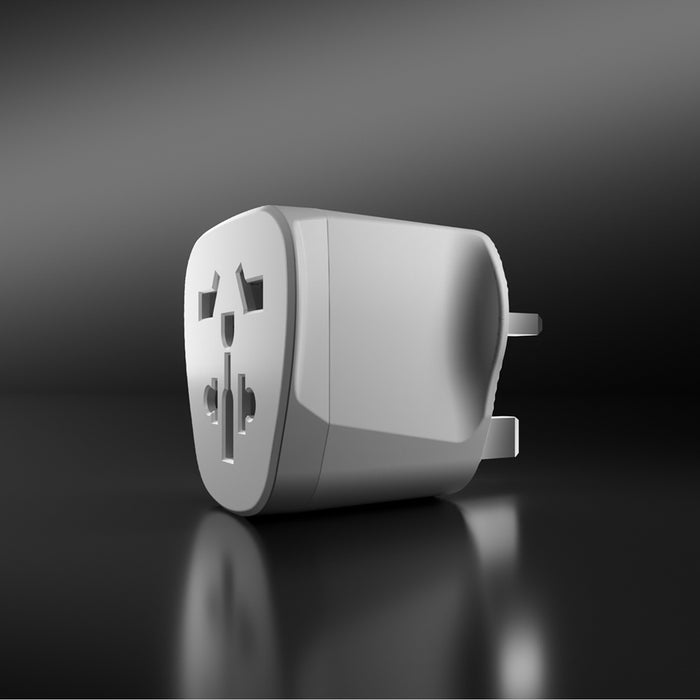 SBS UK Travel Adapter - Universal - White