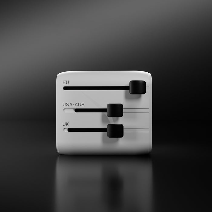 SBS TEADAPTUNI universal travel adapter - white