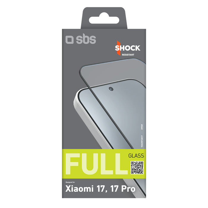 SBS Full Cover Tempered Glass for Xiaomi 17/17Pro