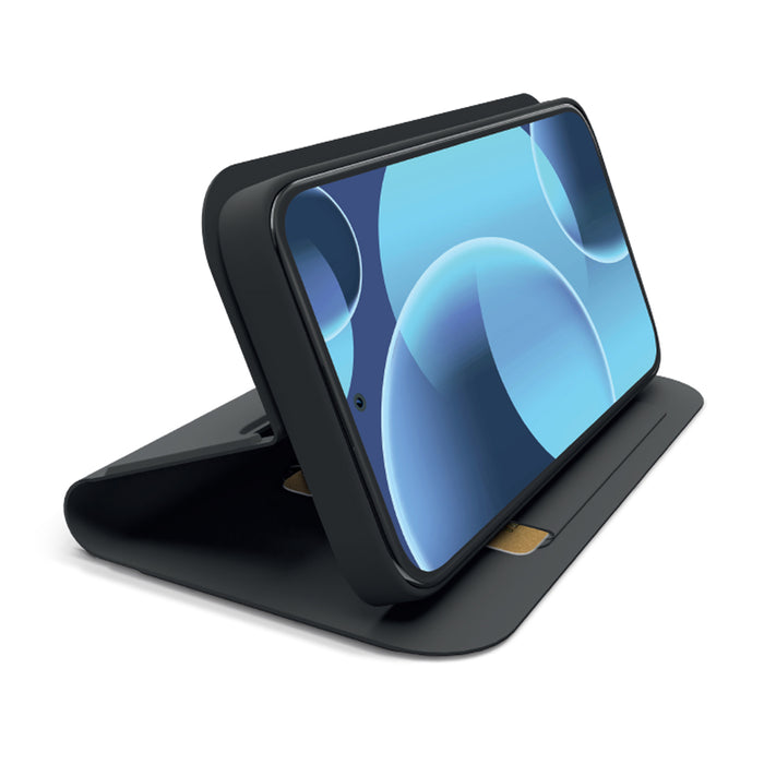 SBS Wallet Smooth Case for Xiaomi 17 Pro Max with Flip - Black