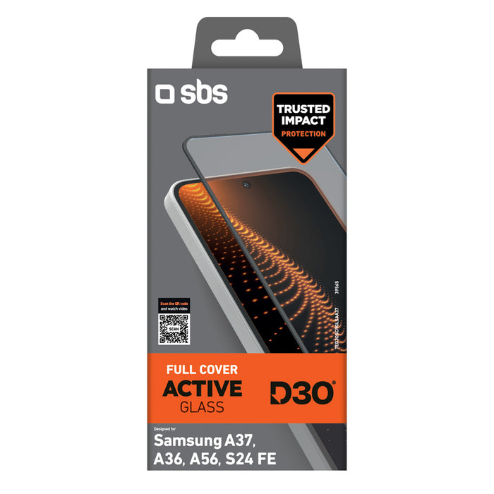 SBS D3O Tempered Glass for Samsung Galaxy A37